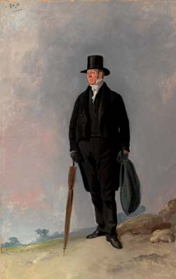 Rev. William Buckland, in field gear. From the Society's portrait collection.